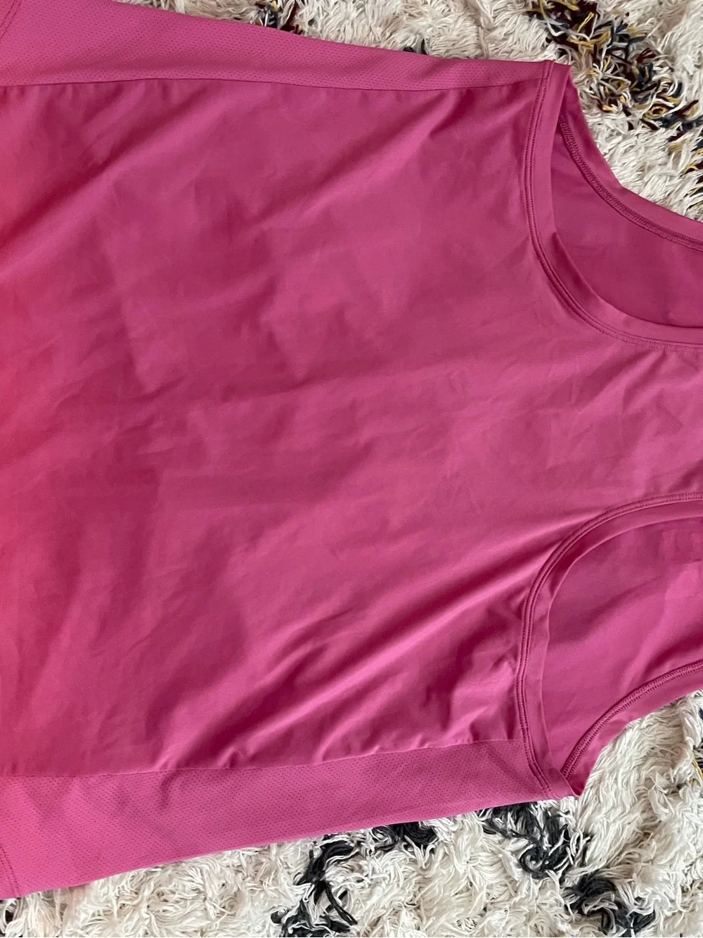 Peloton Hot Pink Performance Tank Top